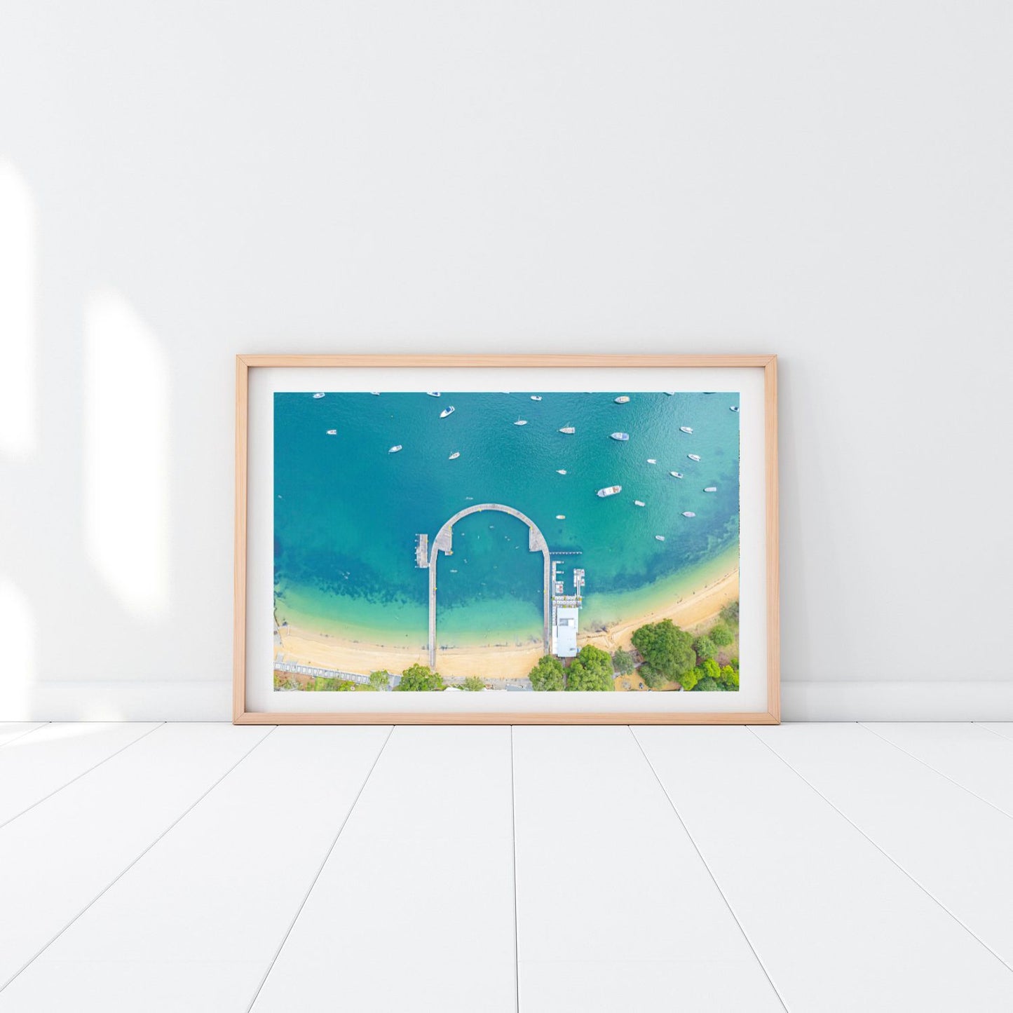 Balmoral Baths Aerial View - Sydney Coastal Wall Art