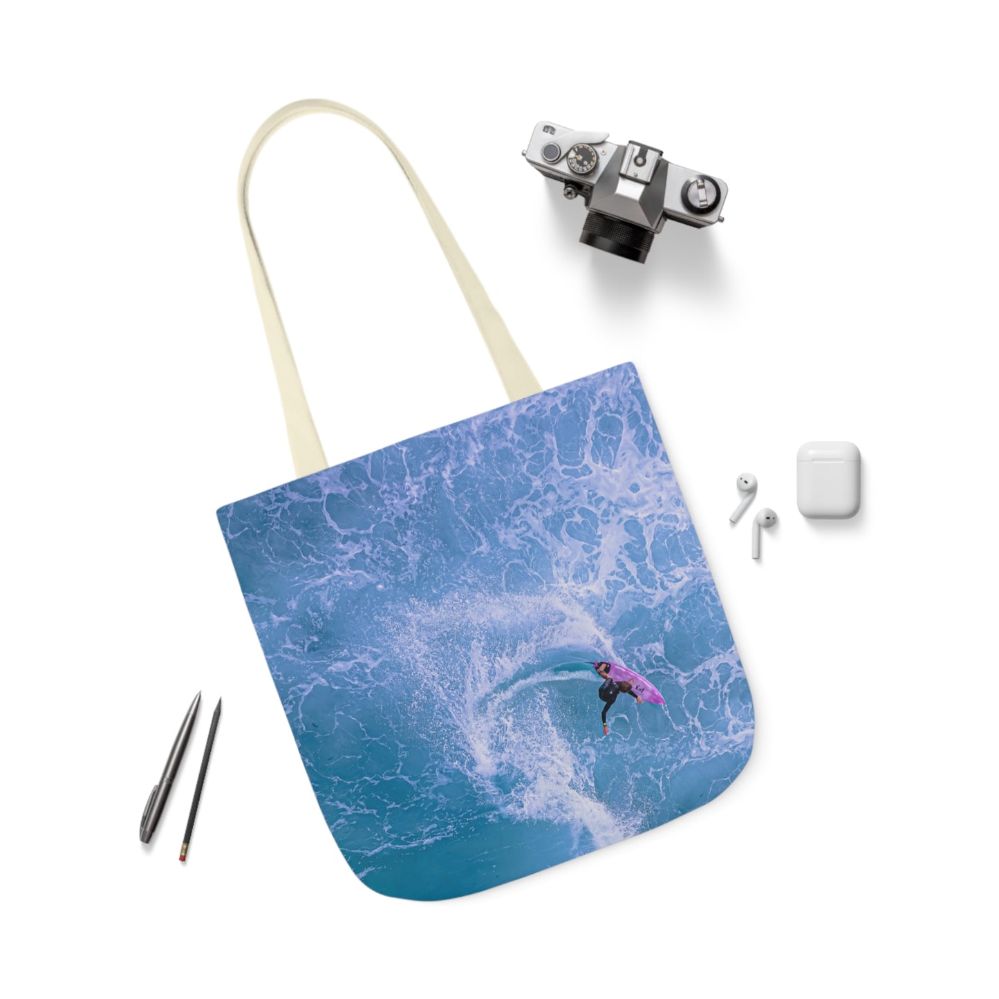 Oceanic Rush Tote Bage
