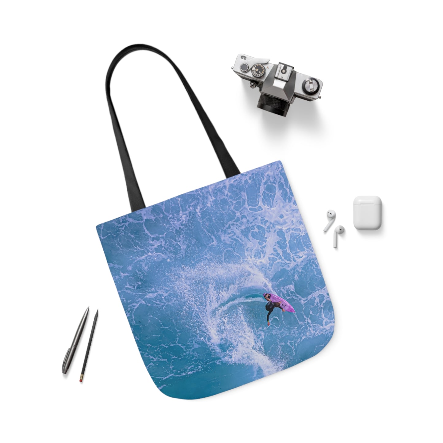 Oceanic Rush Tote Bage