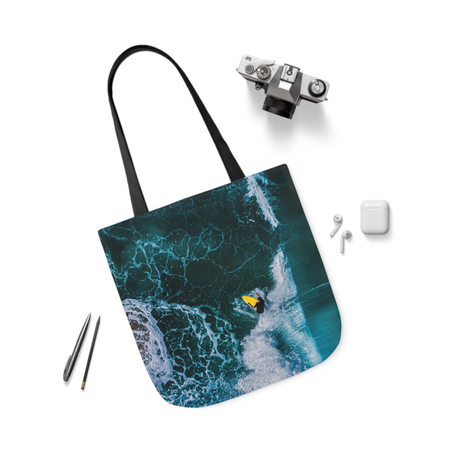 Aquatic Cyclone Tote Bag