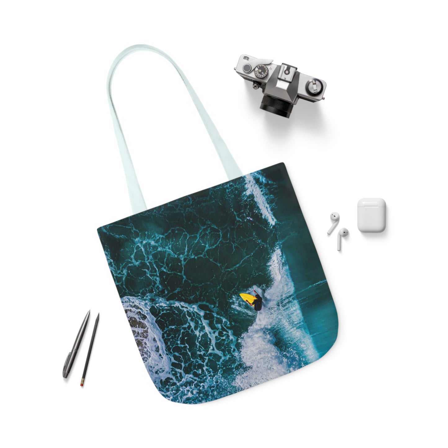 Aquatic Cyclone Tote Bag