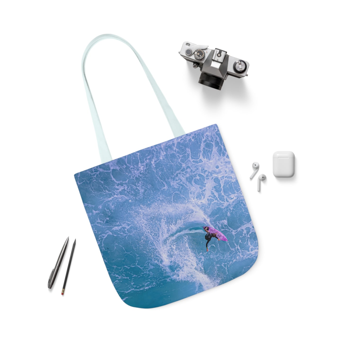 Oceanic Rush Tote Bage