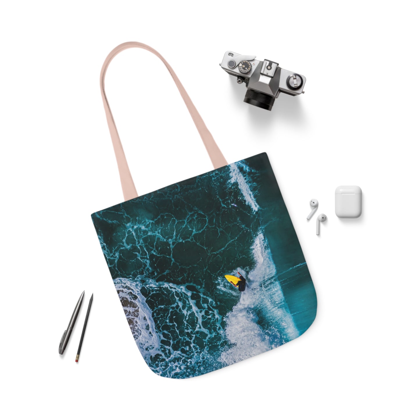 Aquatic Cyclone Tote Bag