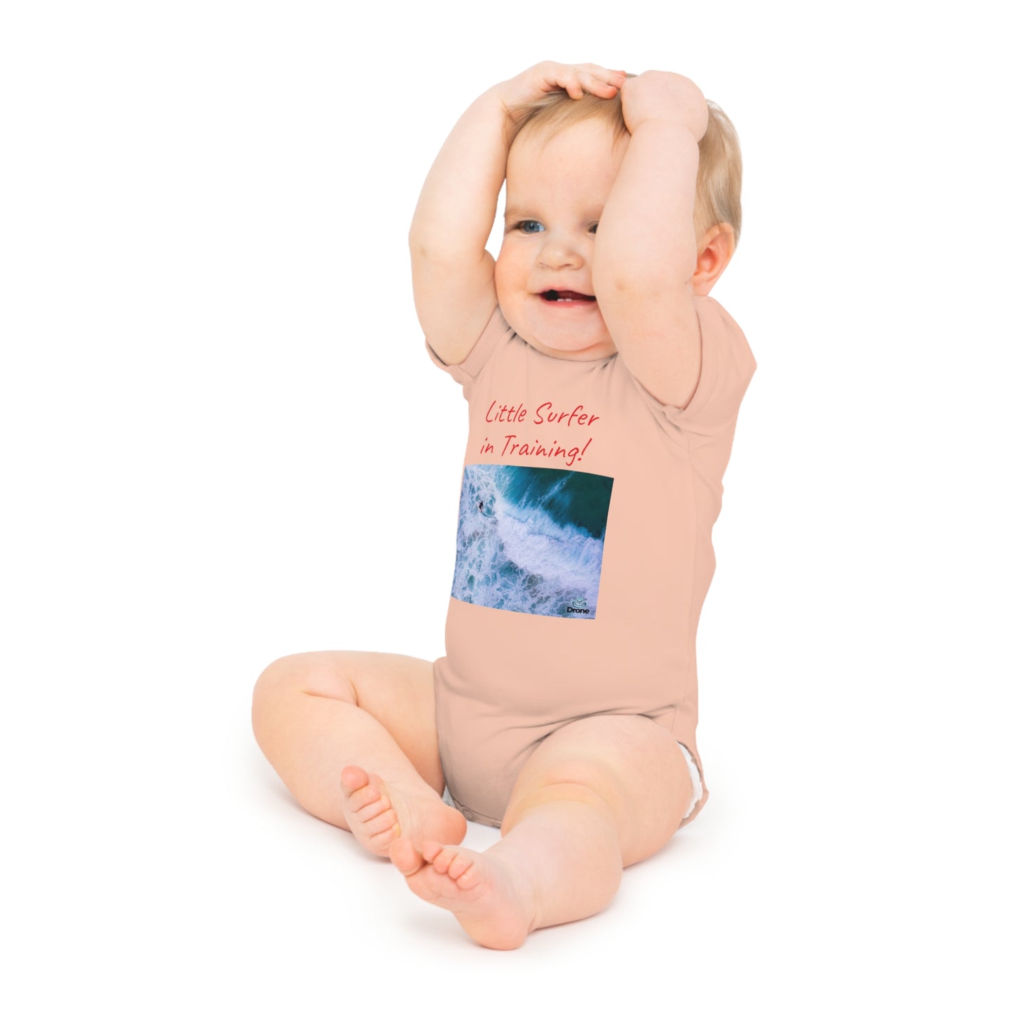 Surfer Baby Short Sleeve Bodysuit