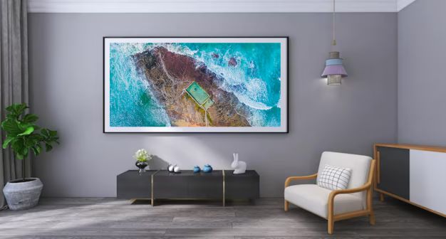 Mona Vale Rock Pool Aerial View - Sydney Coastal Wall Art