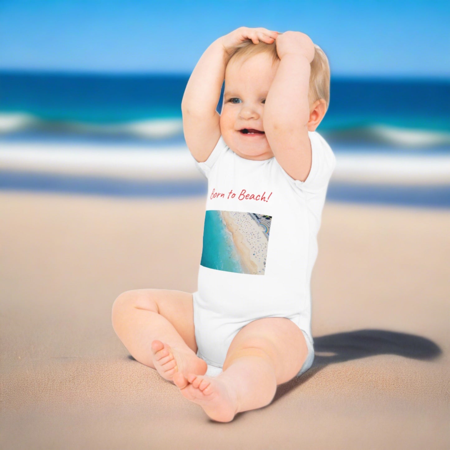 Coogee Beach Baby Bodysuit